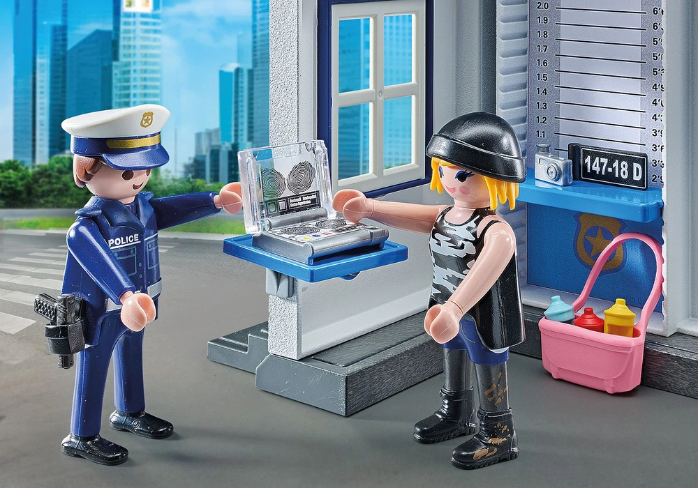 „Playmobil Action Heroes“ 71733 Policijos apklausos kambarys