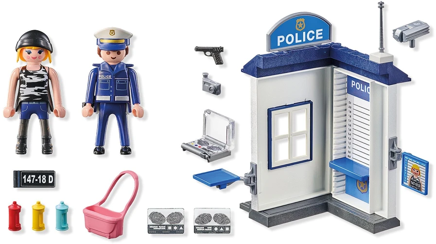 „Playmobil Action Heroes“ 71733 Policijos apklausos kambarys