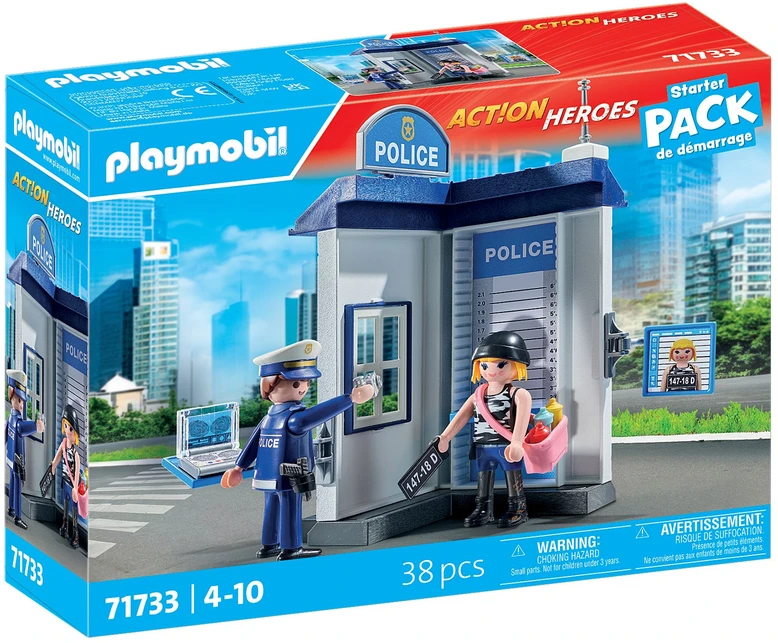 „Playmobil Action Heroes“ 71733 Policijos apklausos kambarys