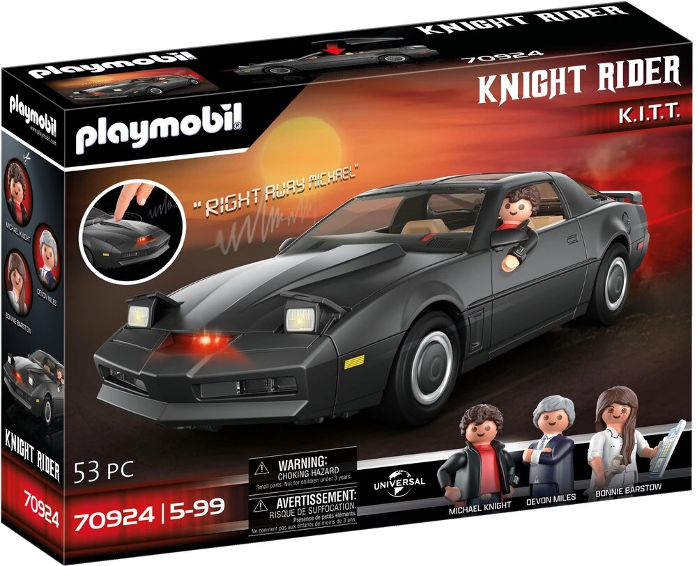70924 PLAYMOBIL® Kitt, Riteris ir Fantastiškasis automobilis