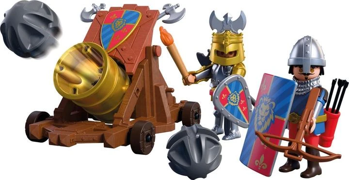 PLAYMOBIL – Šaunamasis liūtas riteriai (72115)