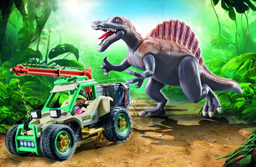 Playmobil Dinos 71820 Spinozaurus ataka