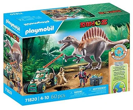 Playmobil Dinos 71820 Spinozaurus ataka