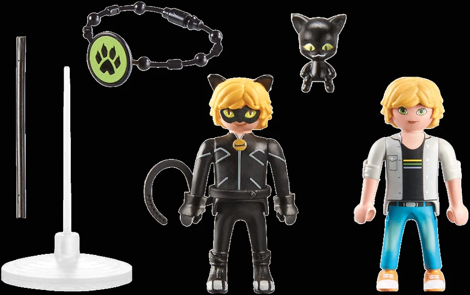 PLAYMOBIL MIRACULOUS: Adrienas ir Cat Noir 71337