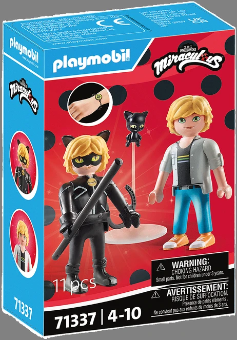 PLAYMOBIL MIRACULOUS: Adrienas ir Cat Noir 71337