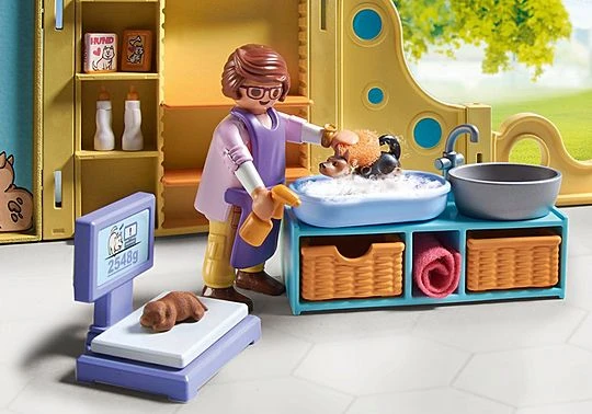 PLAYMOBIL - Šuniukų priežiūros centras (71743)