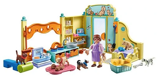 PLAYMOBIL - Šuniukų priežiūros centras (71743)