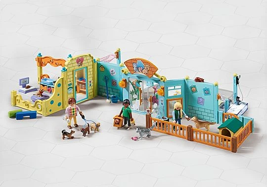PLAYMOBIL - Šuniukų priežiūros centras (71743)
