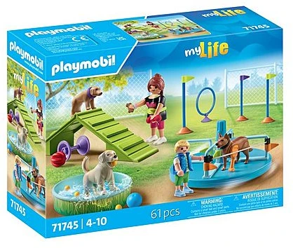 Playmobil My Life 71745 šunų žaidimų aikštelė