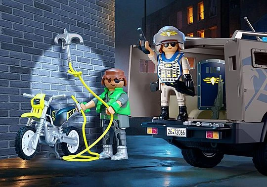 Konstruktorius Playmobil Tactical Police Unit (72066)