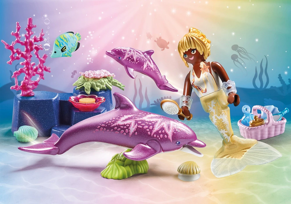 Playmobil Princess Magic 71501 Undinėlė su delfinais