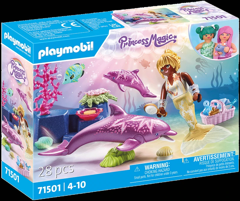 Playmobil Princess Magic 71501 Undinėlė su delfinais