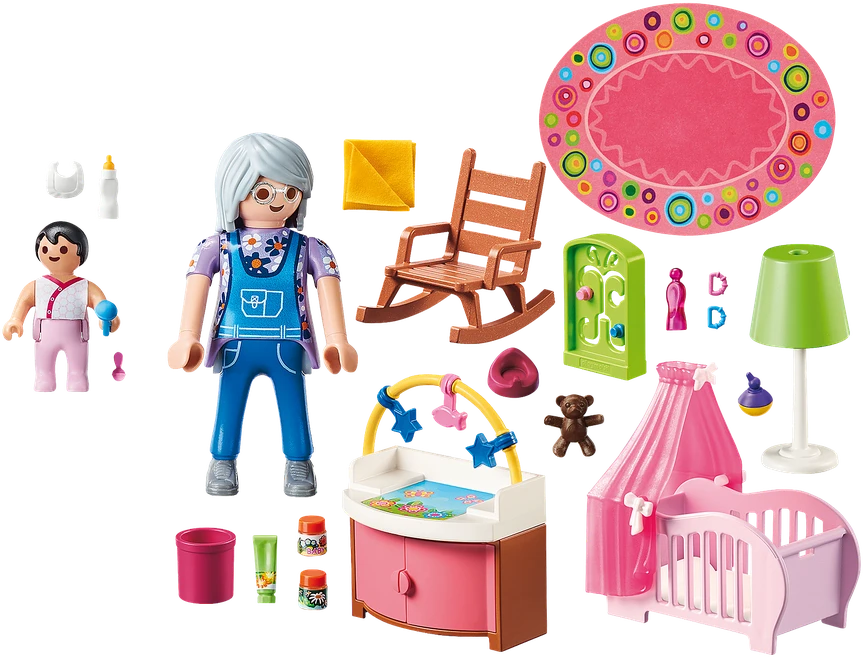70210 PLAYMOBIL® Dollhouse, Kūdikio kambarys
