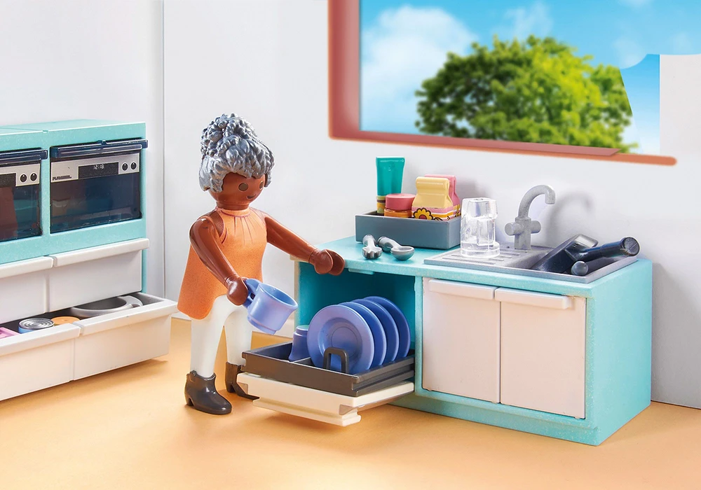 Playmobil Living House 71608 Viryklė su jadalnią