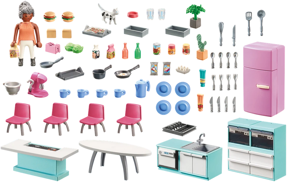 Playmobil Living House 71608 Viryklė su jadalnią