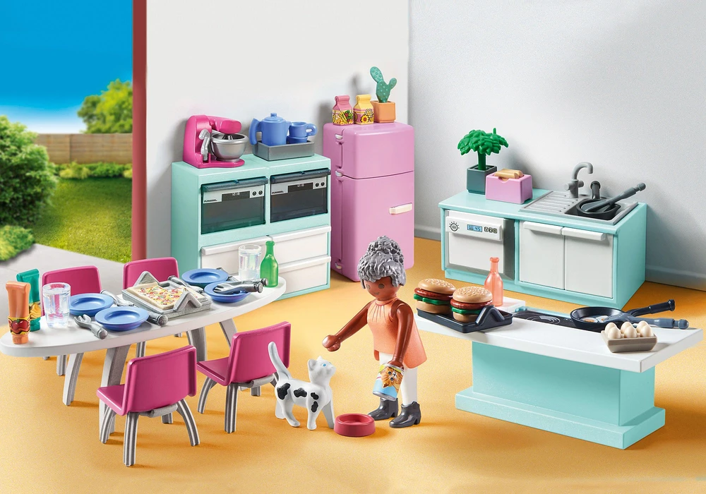 Playmobil Living House 71608 Viryklė su jadalnią