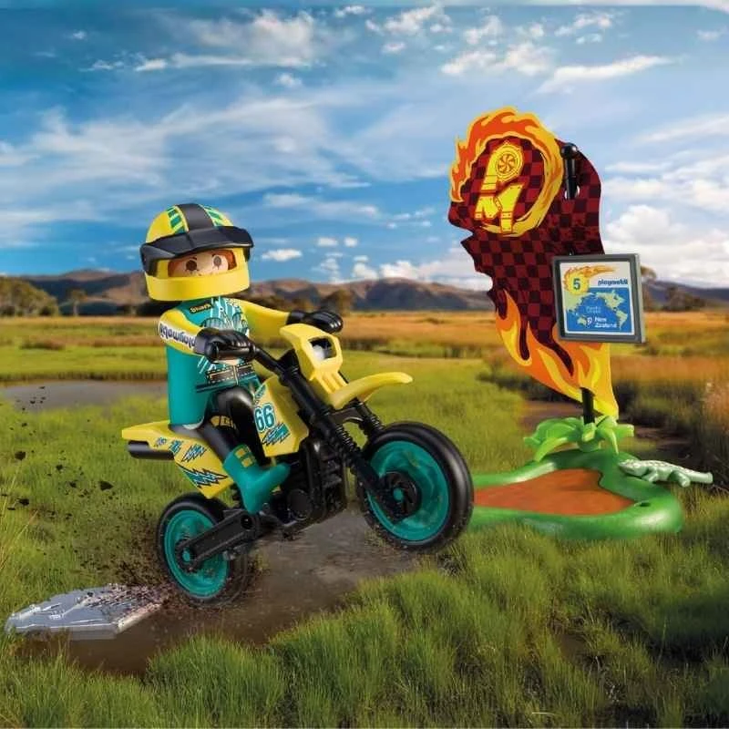 PLAYMOBIL Offroad motociklas 72065