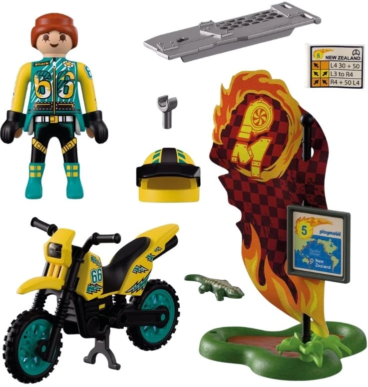 PLAYMOBIL Offroad motociklas 72065