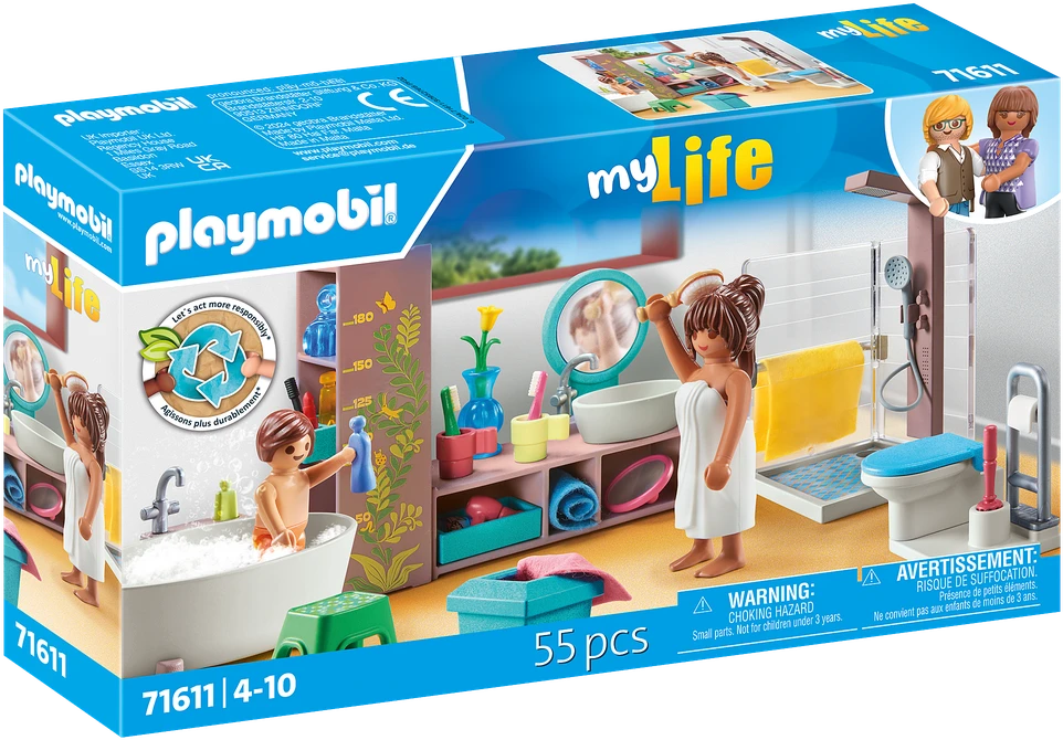 PLAYMOBIL - Vonios kambarys (71611)