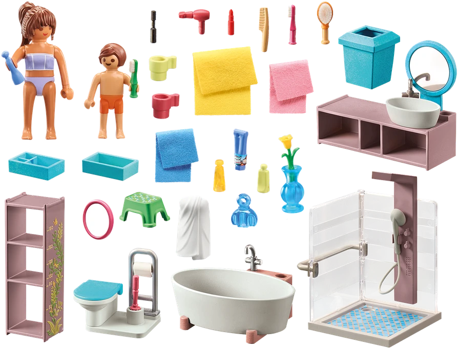 PLAYMOBIL - Vonios kambarys (71611)