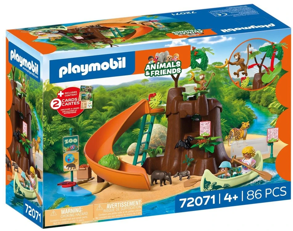 Playmobil Animals & Friends 72071 Zoologijos sodas: Džiunglių nuotykiai