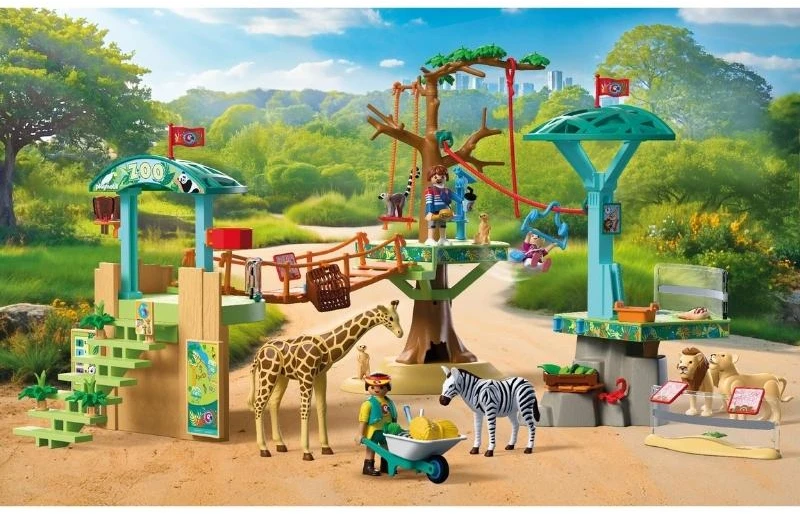 Playmobil Animals & Friends 72070 Zoo: Park wspinaczkowy w dziczy