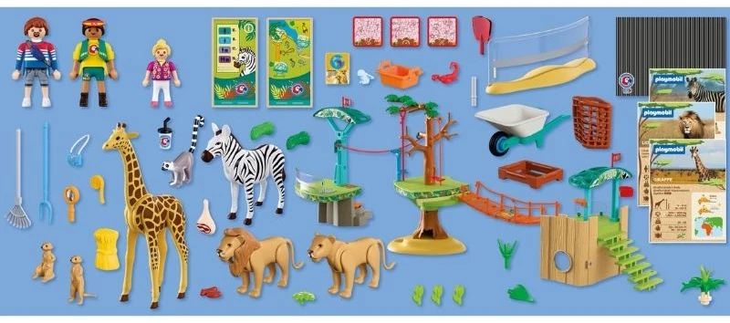 Playmobil Animals & Friends 72070 Zoo: Park wspinaczkowy w dziczy