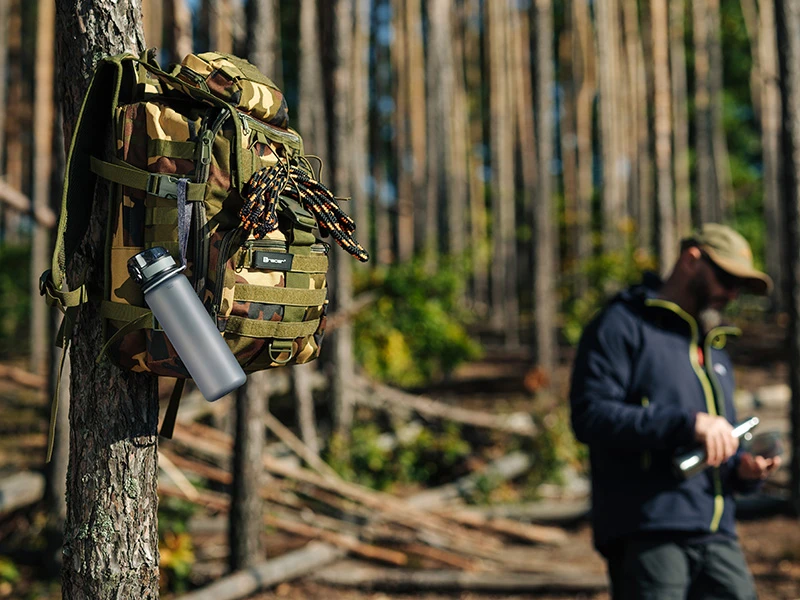 Kuprinė 15,6 colio „Tracer Delta Camo“ ekspedicijos kuprinė