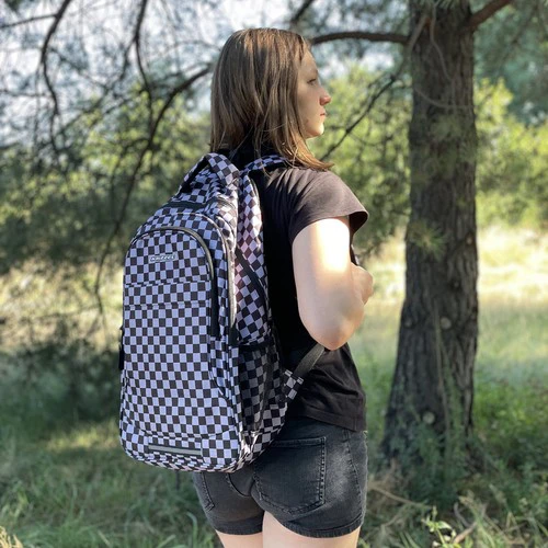 Backpack 30L - checkerboard Kruzzel 24531
