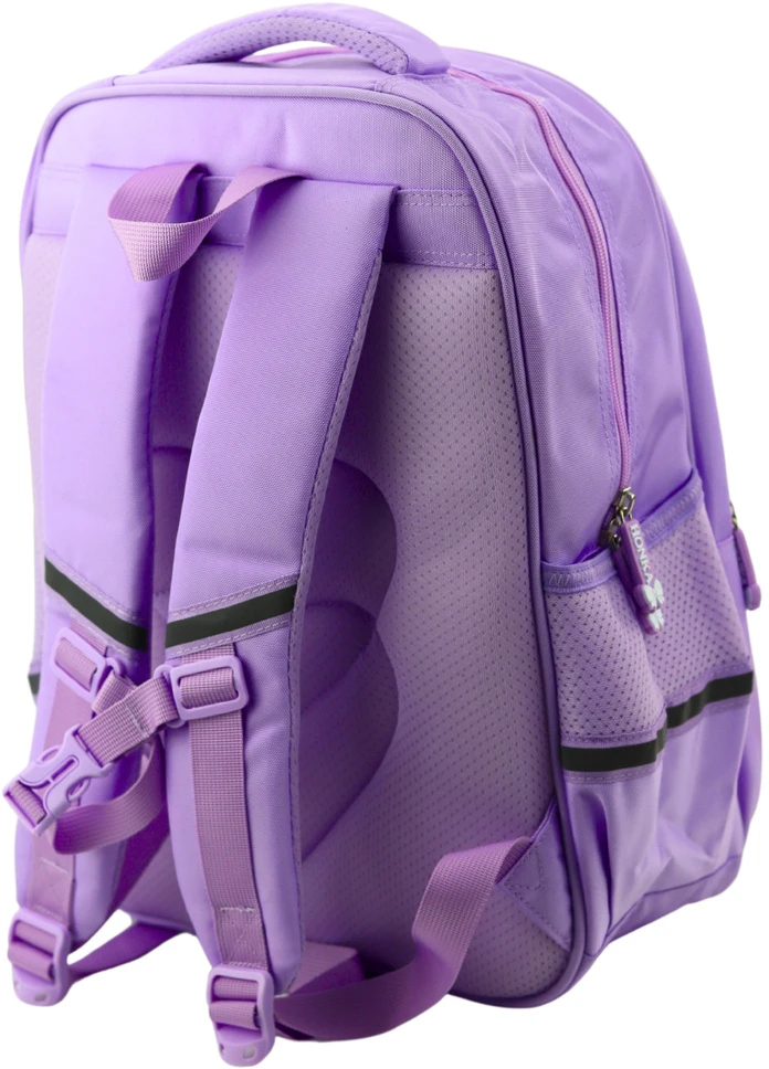 Lean Violetinis mokyklinis kuprinės su katės motyvu ir atšvaitais, 20L