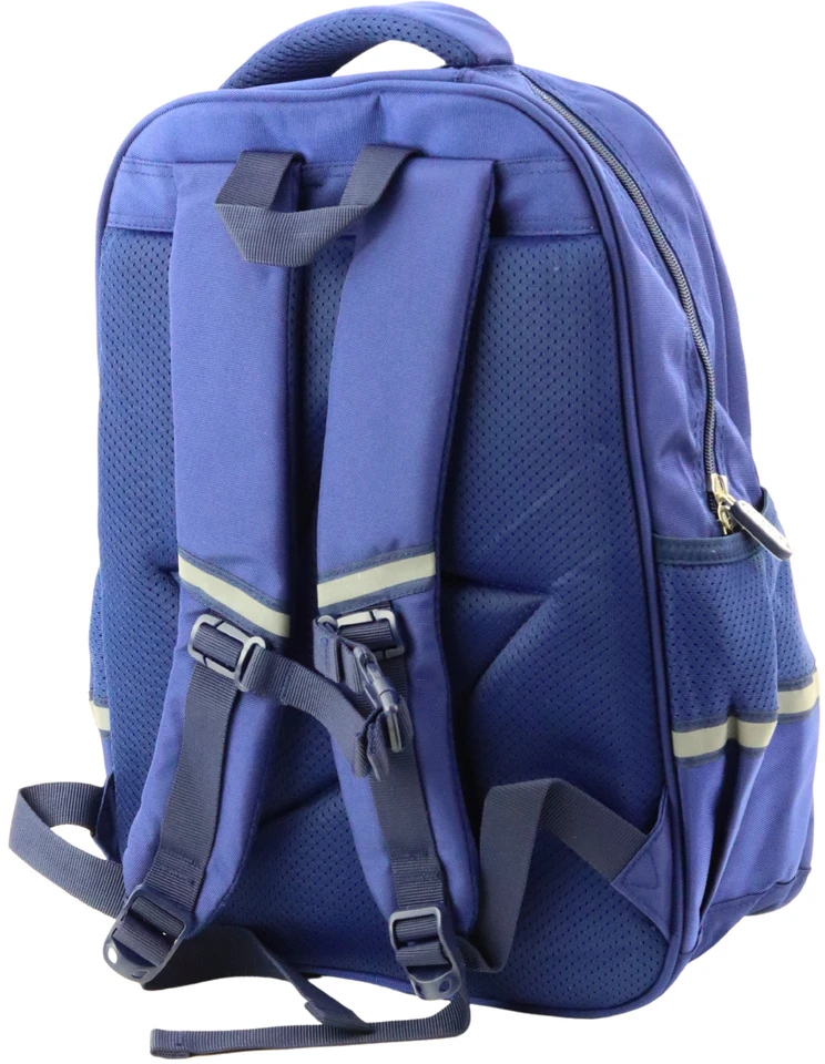 Lean Mėlyna mokyklinė kuprinė su atšvaitais, 20L
