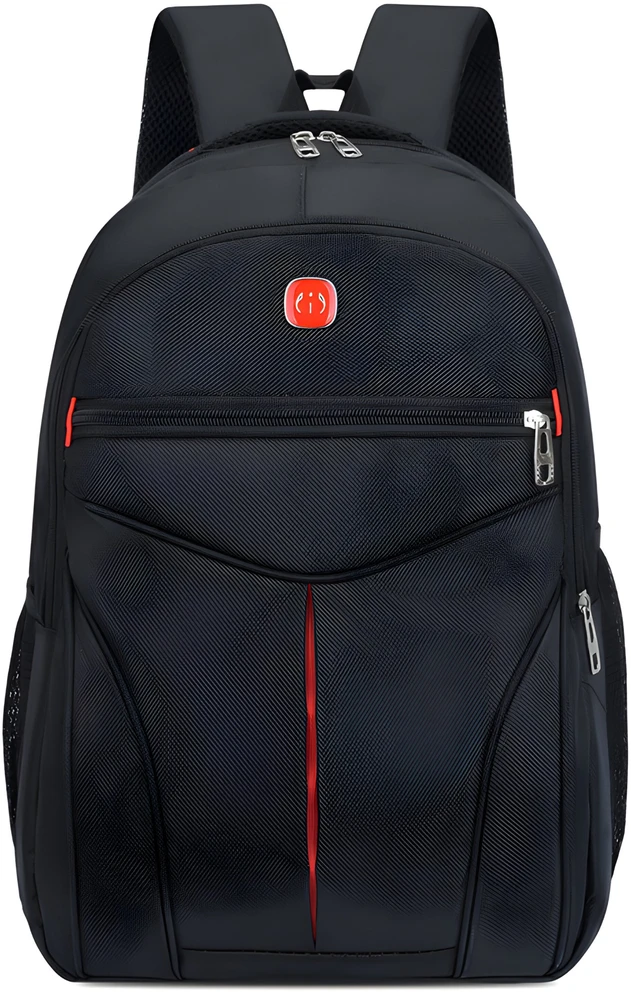 Plecak Kuprinė Sportinė kuprinė, mokyklinė, turistinė, juoda, miesto, didelė, unisex mokyklinė rankinė