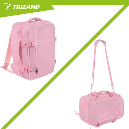 Turistinė kuprinė 40x25x20cm rožinė Trizand