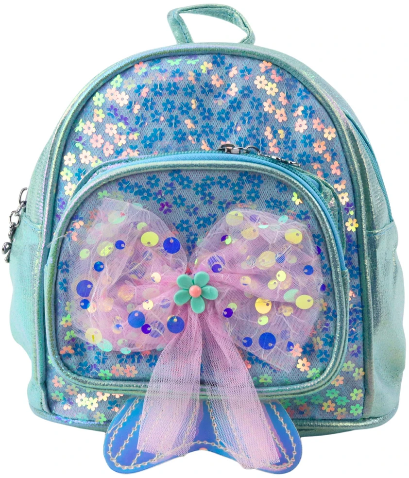 Lean Vaikiška kuprinė su tinklelio kaspinu, mėlyna, 20 cm, 3.8 L