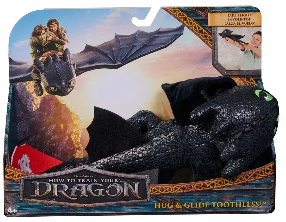 DRAGONS Pliušinis slibinas Bedantis, 30 cm