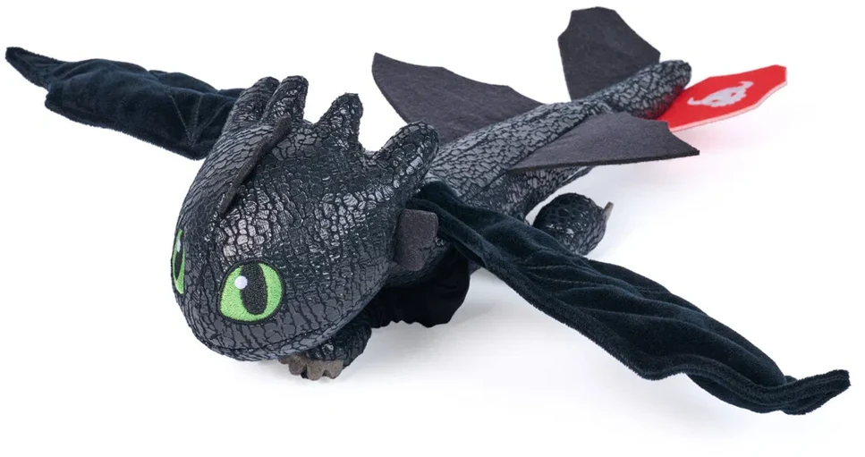 DRAGONS Pliušinis slibinas Bedantis, 30 cm