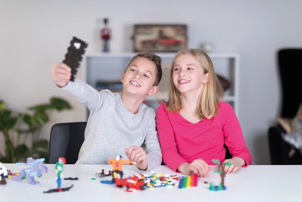 „Plus-Plus“ – „Basic 1200 Learn to Construction“ – super rinkinys (3811)