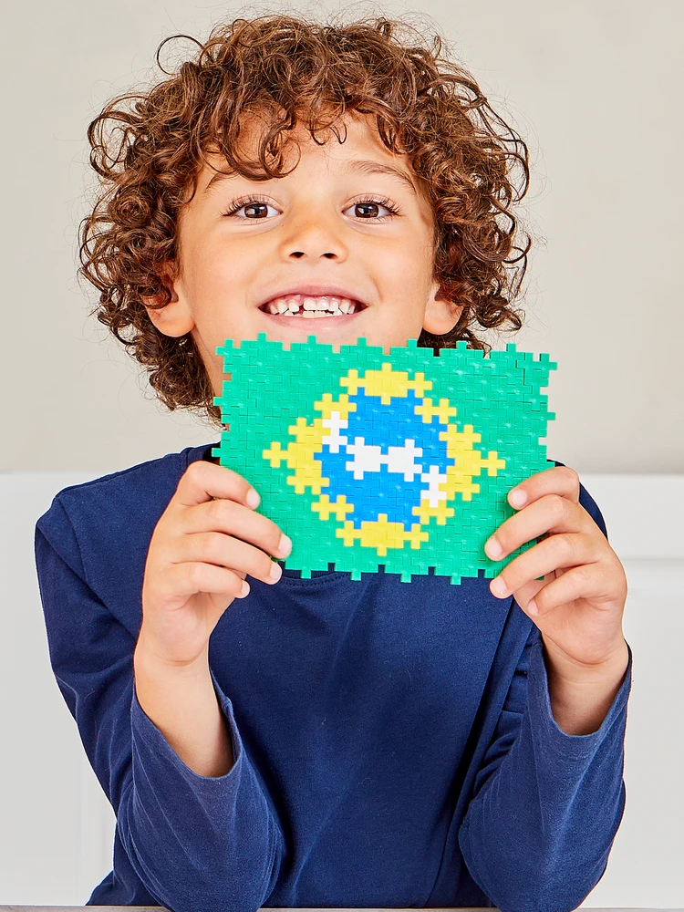 „Plus-Plus“ – išmokite kurti pasaulio vėliavas – (3932)