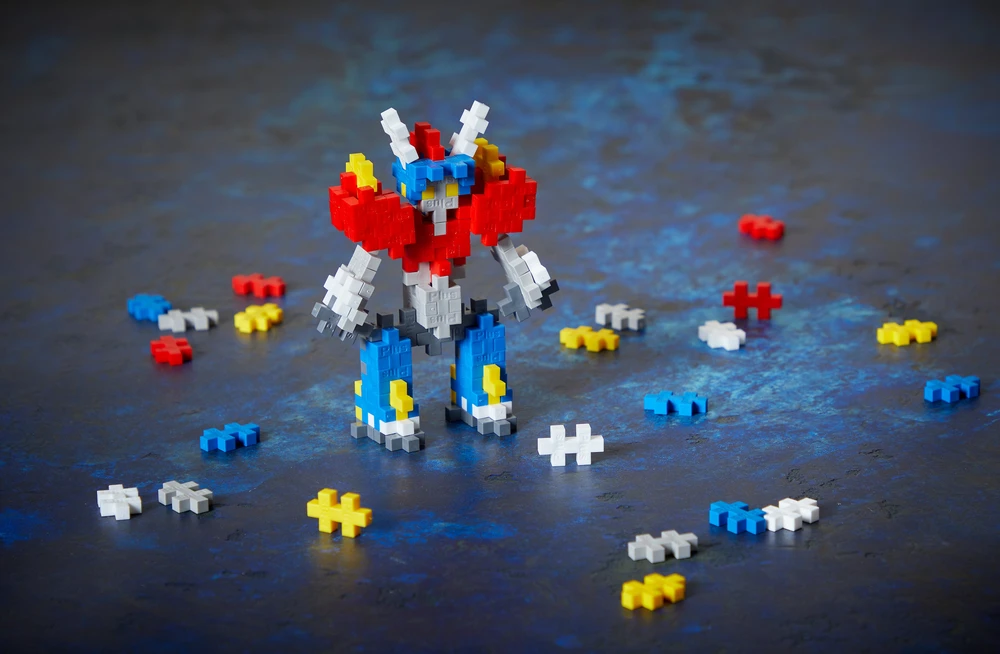 „Plus-Plus“ – „Mecha Bot“ / 100 vnt. vamzdis (4270)