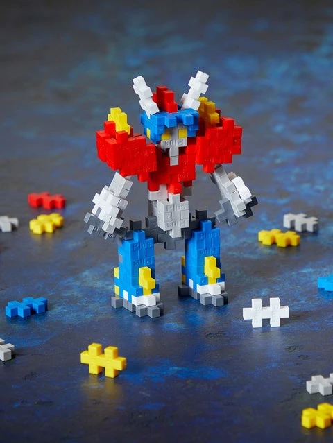 „Plus-Plus“ – „Mecha Bot“ / 100 vnt. vamzdis (4270)