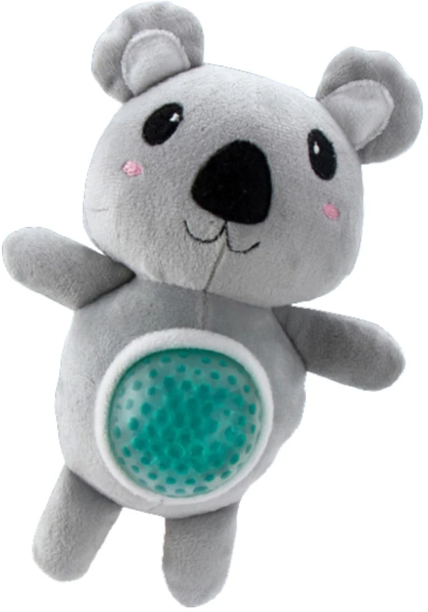 Lean Toys Spaudžiamas žaislas su vandens rutuliukais pilve, 17 cm