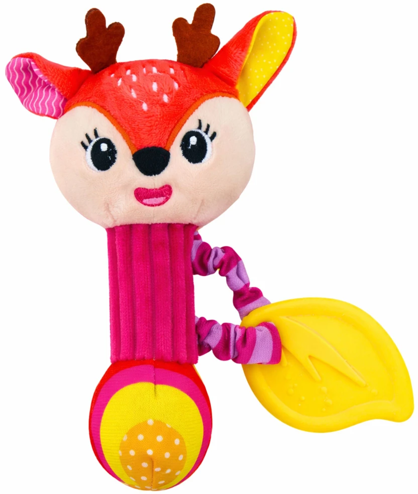 Lean Toys Pliušinis barškutis 17 × 9 × 4.5 cm