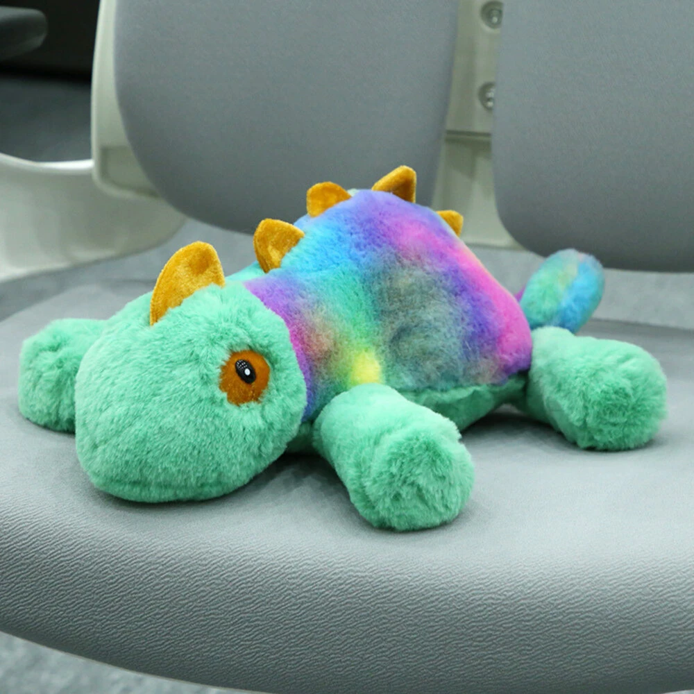Lean Toys Spalvingas Pliušinis Chameleonas 45 cm