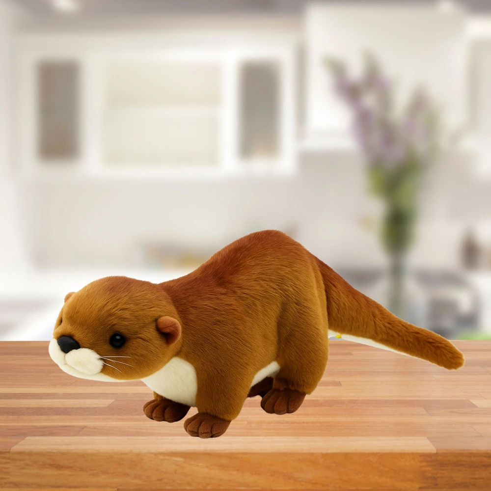 Lean Toys Pliušinė ūdra 50 cm