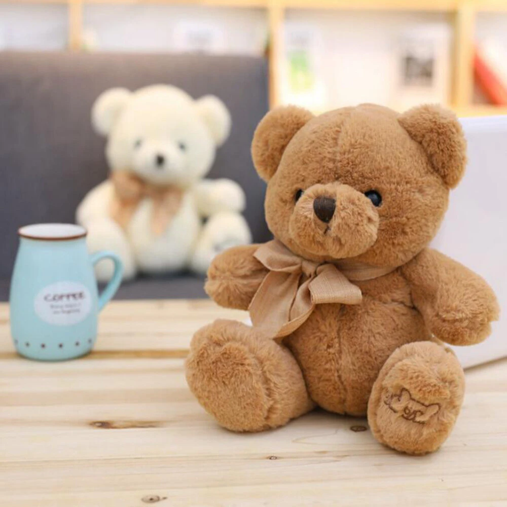 Lean Toys Pliušinis meškinas, 40 cm, rudas