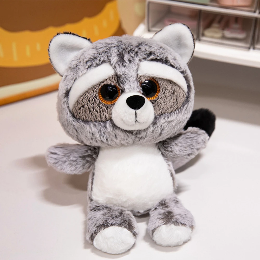 Lean Toys Pliušinis žaislas - meškėnas, 22 cm