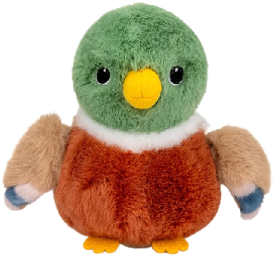 Lean Toys Pliušinis žaislas - antis, 12 cm aprašymas - Prekės nuotrauka