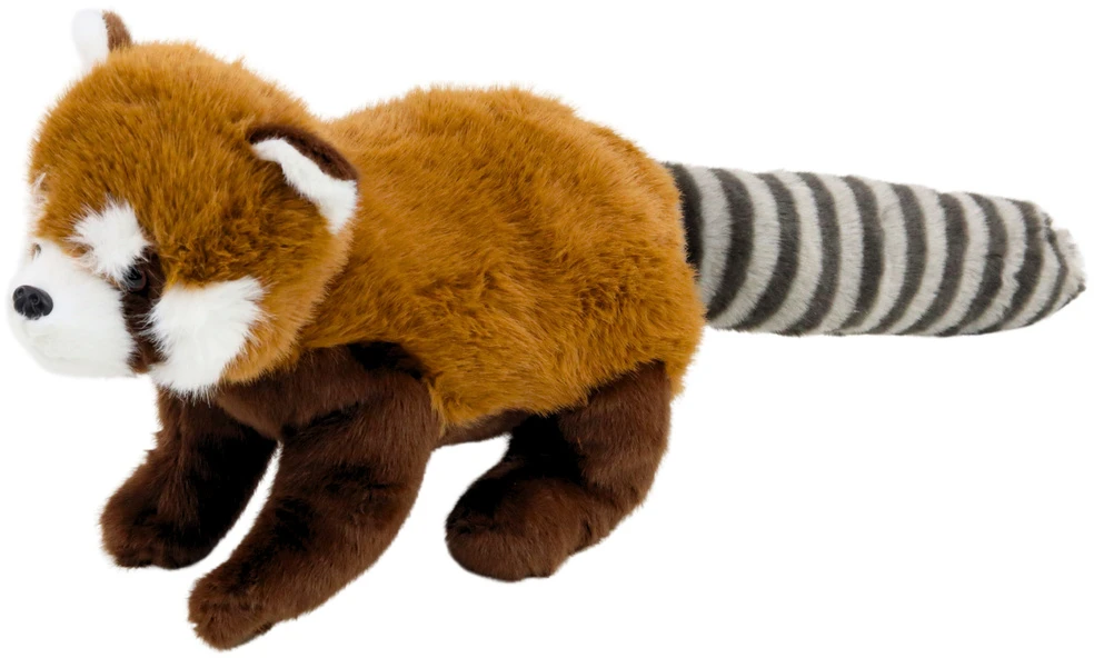 Lean Toys Pliušinis žaislas raudonoji panda 45 cm
