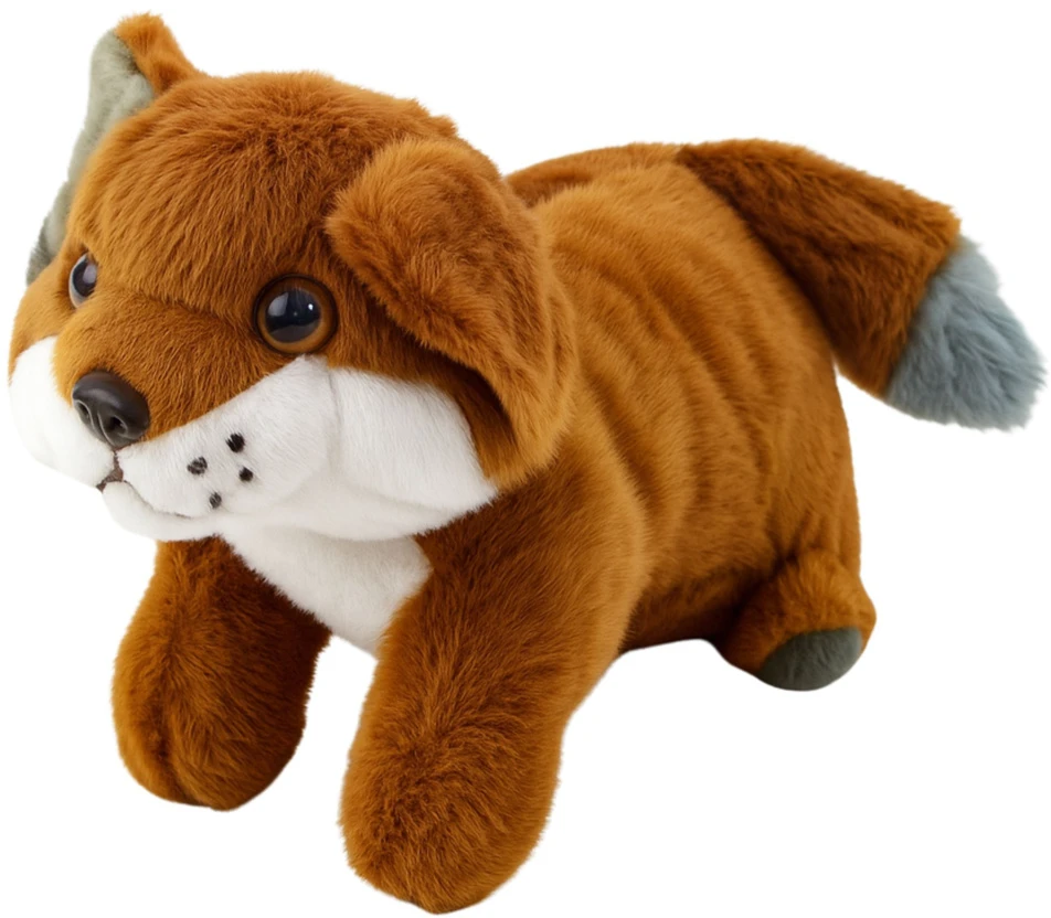 Lean Toys Pliušinis žaislas - lapiukas, 28 cm aprašymas - Prekės nuotrauka
