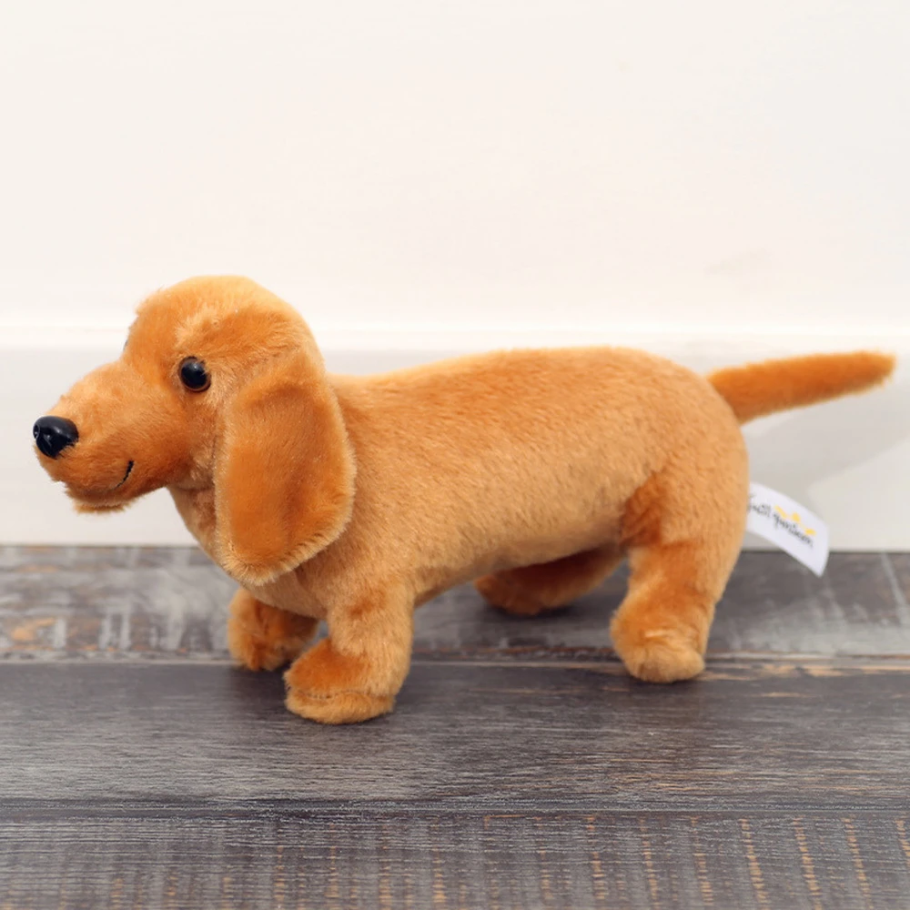 Lean Toys Pliušinis žaislas taksas 25cm